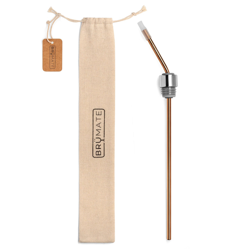Winesulator TM Infinity Straw | Rose Gold - Premium Accessory