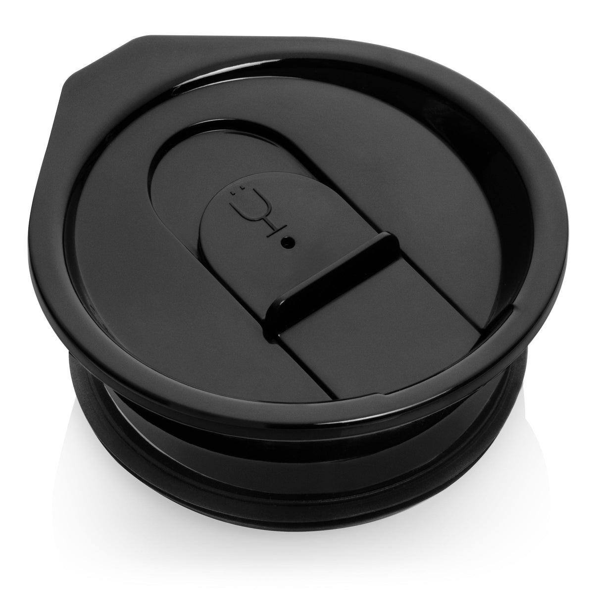 Hopsulator Slim Tumbler Lids (Clear, Black and Purple) - Chilled Helper