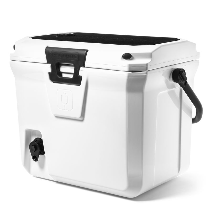 Br Tank 20-Quart Easy-Carry Cooler | Ice White - Simple Escape