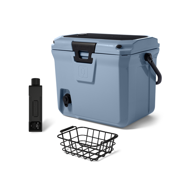 Br Tank 20-Quart Grab + Go Cooler Bundle | Denim - Morning Sip-Starter