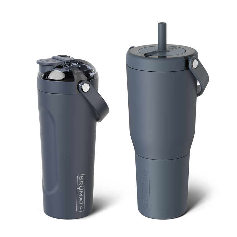 Fuel + Flow Bundle | Nightfall Blue | 35oz/25oz - Camp Hydration-Kit