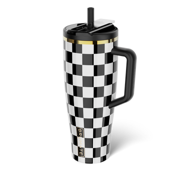 Era Flip 40oz | Black & White Checker - Morning Drink