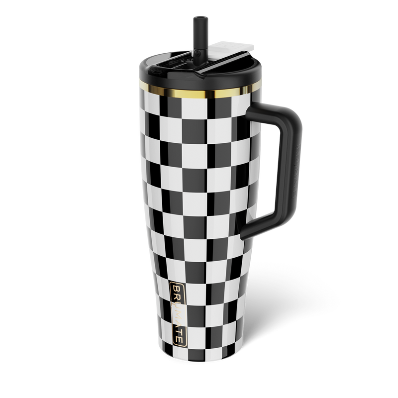 Era Flip 40oz | Black & White Checker - Morning Drink