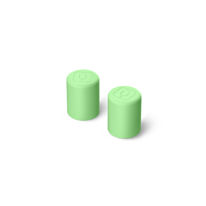 Magnetic Straw Cover | Kiwi | 2-Pack - Versatile Daily-Use