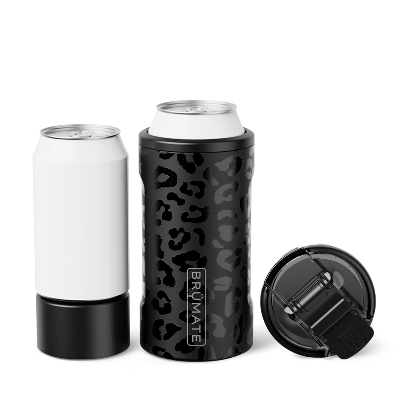 Hopsulator Trio | Onyx Leopard | 12/16oz Standard Cans - Comfort Travel