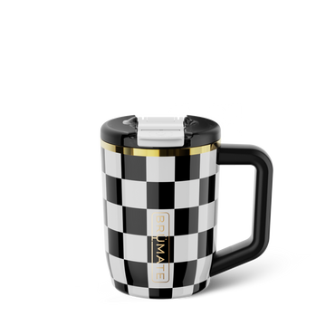 Muv 15oz | Black & White Checker - Travel Refresh