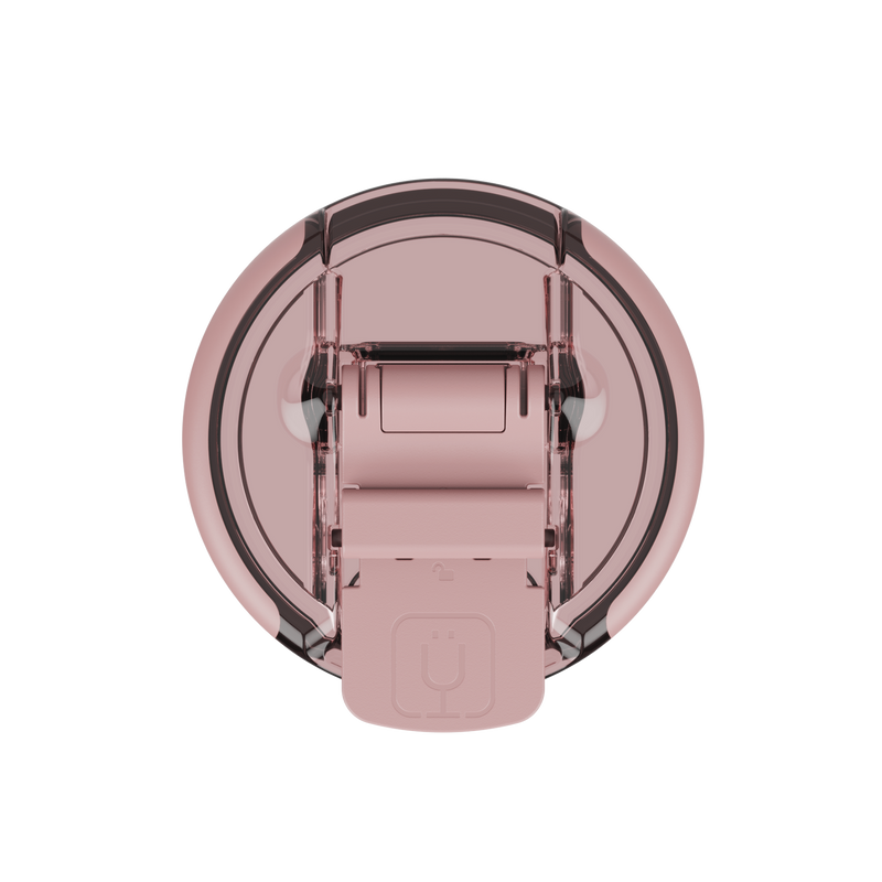 Uncork'd OctaLock Lid 14oz | Glitter Rose Gold - Trail Fit