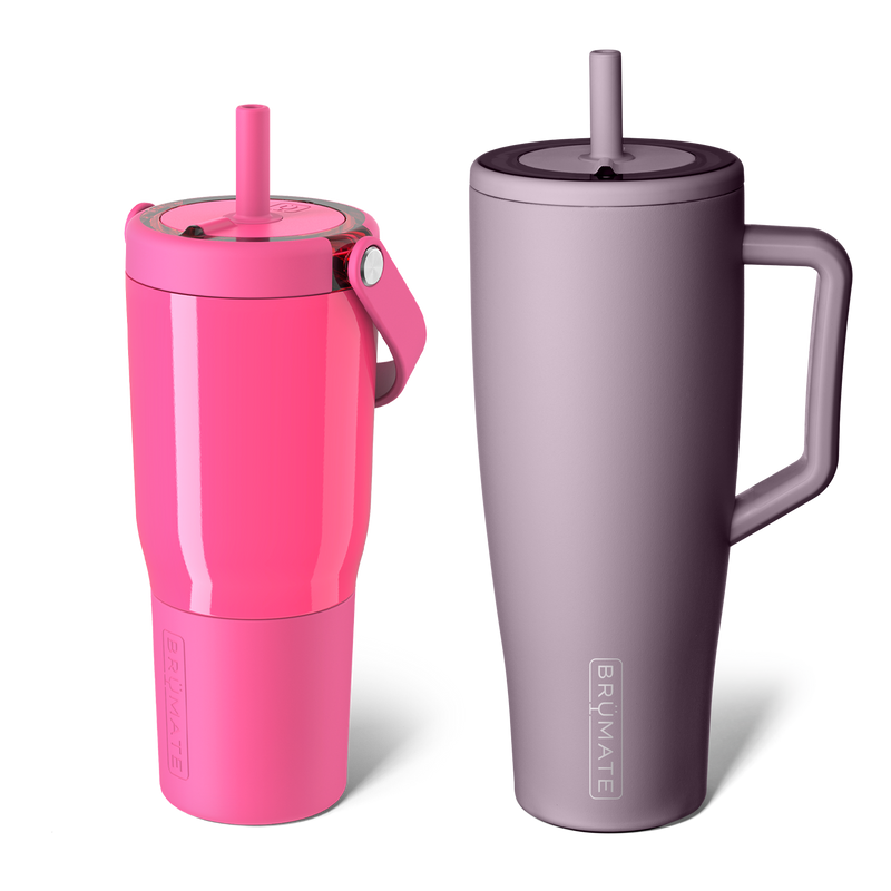 Resa 25oz + Era 40oz Bundle | Neon Pink & Lilac Dusk - Evening Bottle-Starter