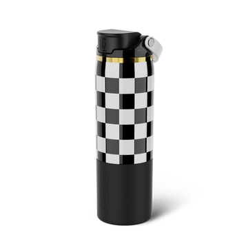 Rise 25oz | Black & White Checker - Home Cold-Sip