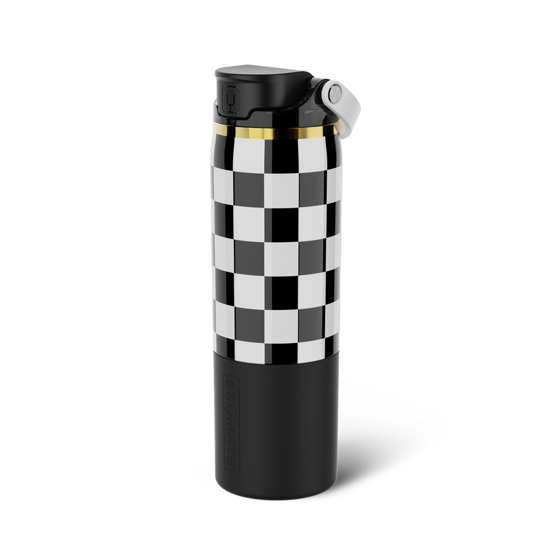 Rise 25oz | Black & White Checker - Home Cold-Sip