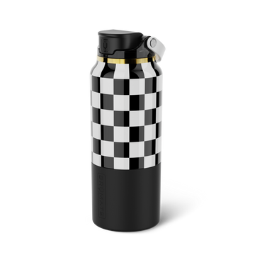 Rise 35oz | Black & White Checker - Journey Hot-Sip