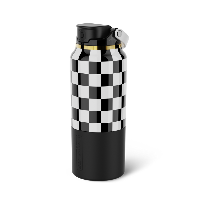 Rise 35oz | Black & White Checker - Journey Hot-Sip
