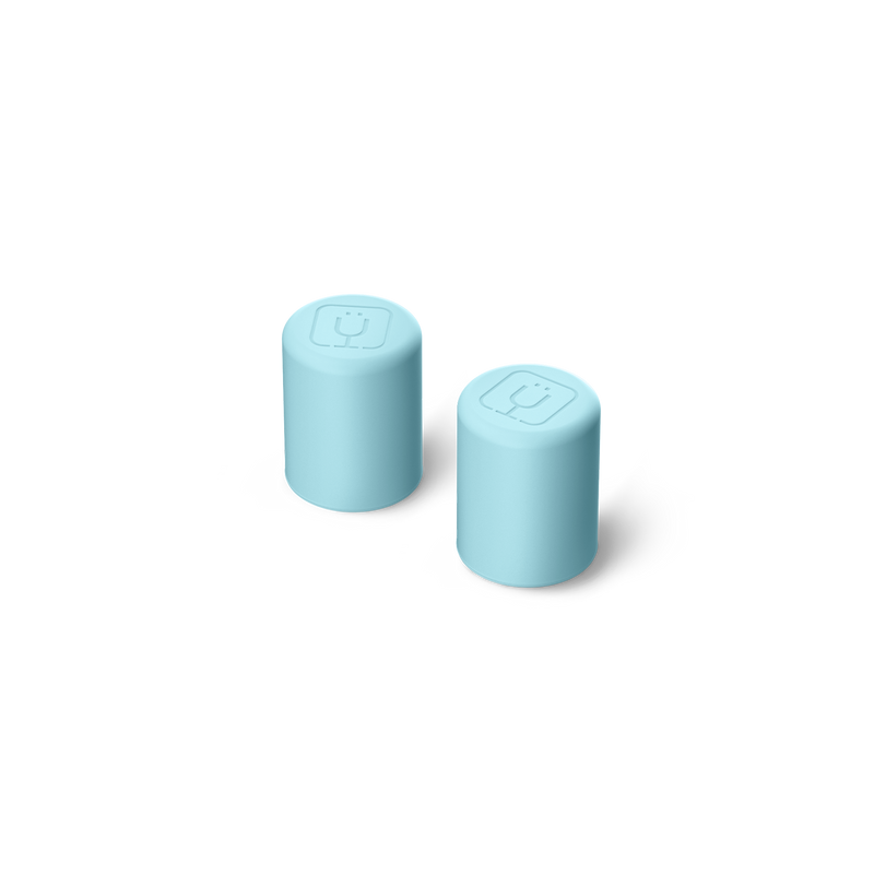 Magnetic Straw Cover | Glacier | 2-Pack - Bright Setup