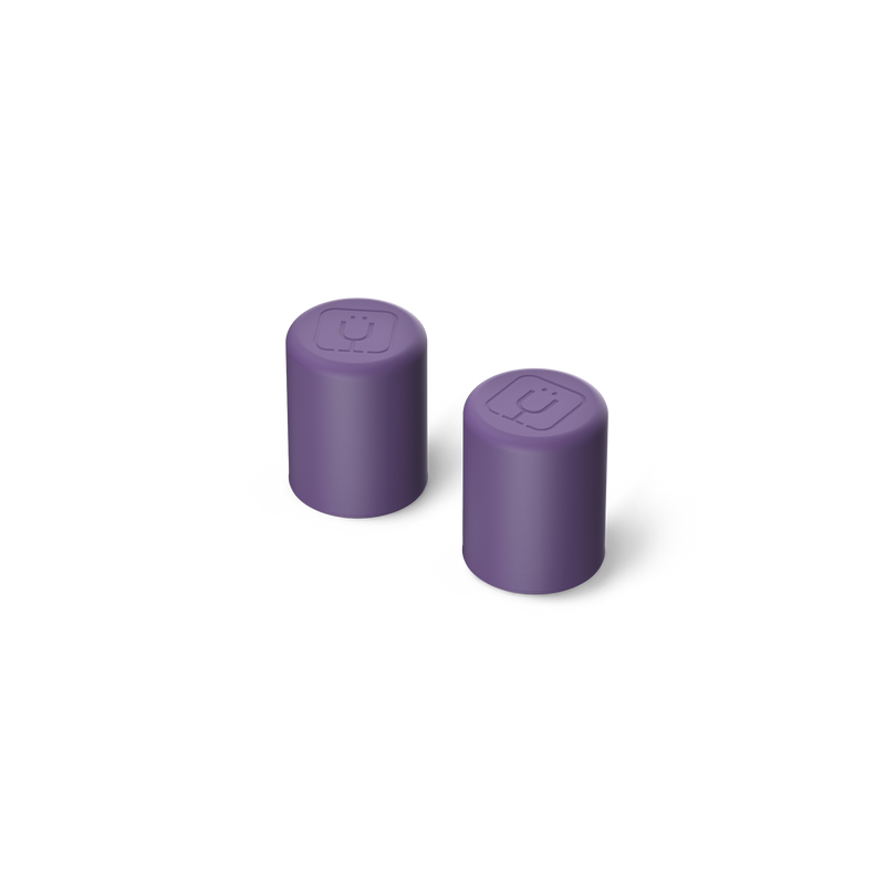 Magnetic Straw Cover | Dark Aura | 2-Pack - Clean Care