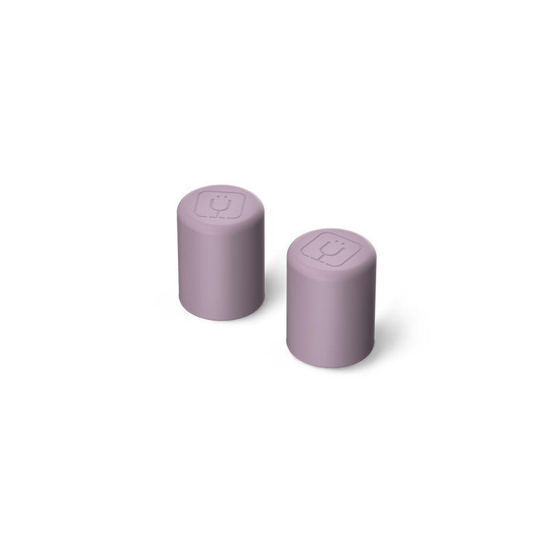 Magnetic Straw Cover | Lilac Dusk | 2-Pack - Casual Carry
