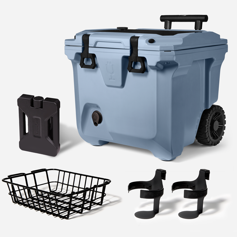 Br Tank 35-Quart Ultimate Day Trip Cooler Bundle | Denim - Classic Sip-Starter