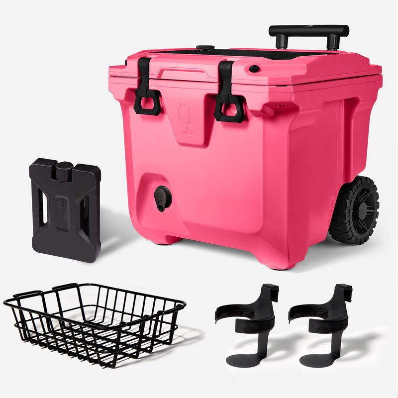 Br Tank 35-Quart Ultimate Day Trip Cooler Bundle | Neon Pink - Ready Hydration-Bundle