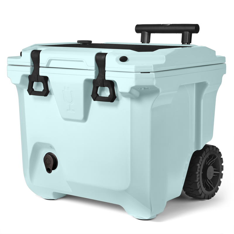 Br Tank 35-Quart Rolling Cooler | Blue Agave - Favorite Escape