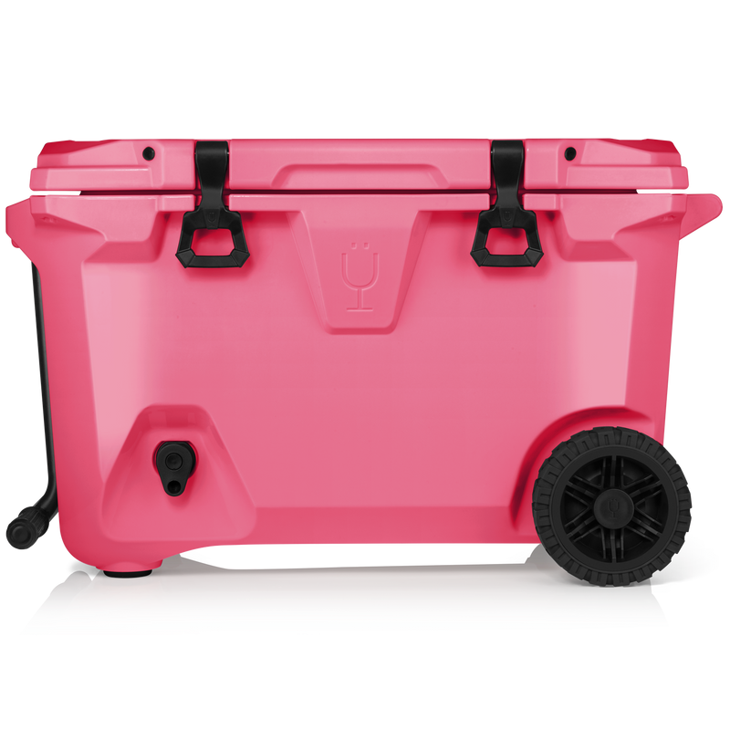 Br Tank 55-Quart Rolling Cooler | Neon Pink - Casual Outdoor