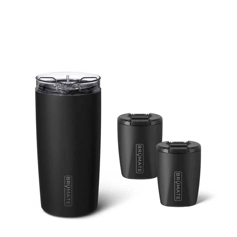 On The Rocks Bundle | Matte Black | 49/12oz - Patio Ready-Kit